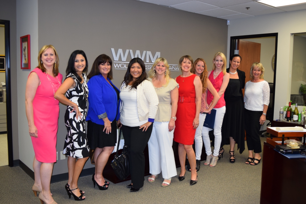 Our most recent Savvy Women class.