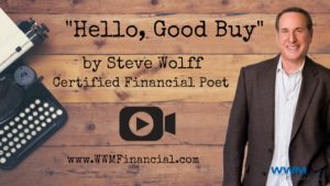 Hello, Good Buy, Certified Financial Poet